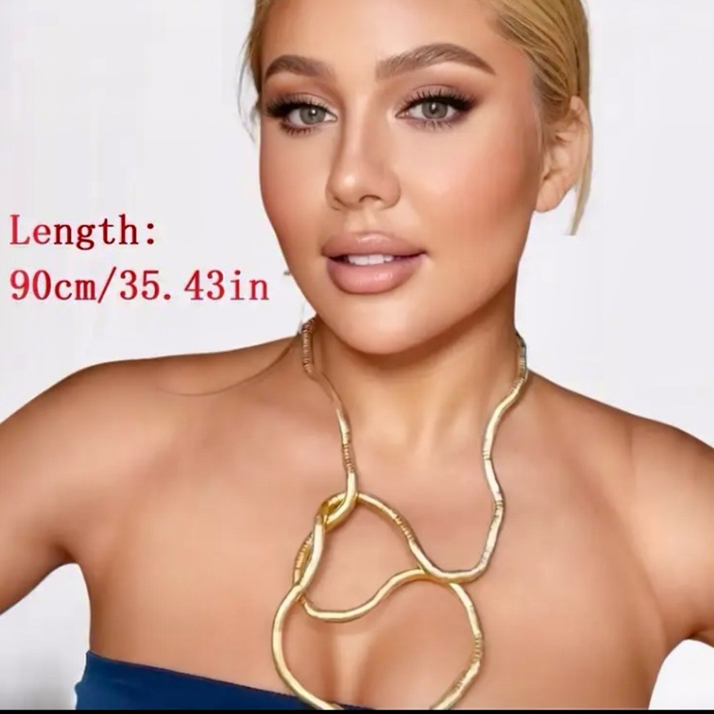 MOLDABLE FLEXIBLE NECKLACE - Picture 2 of 11